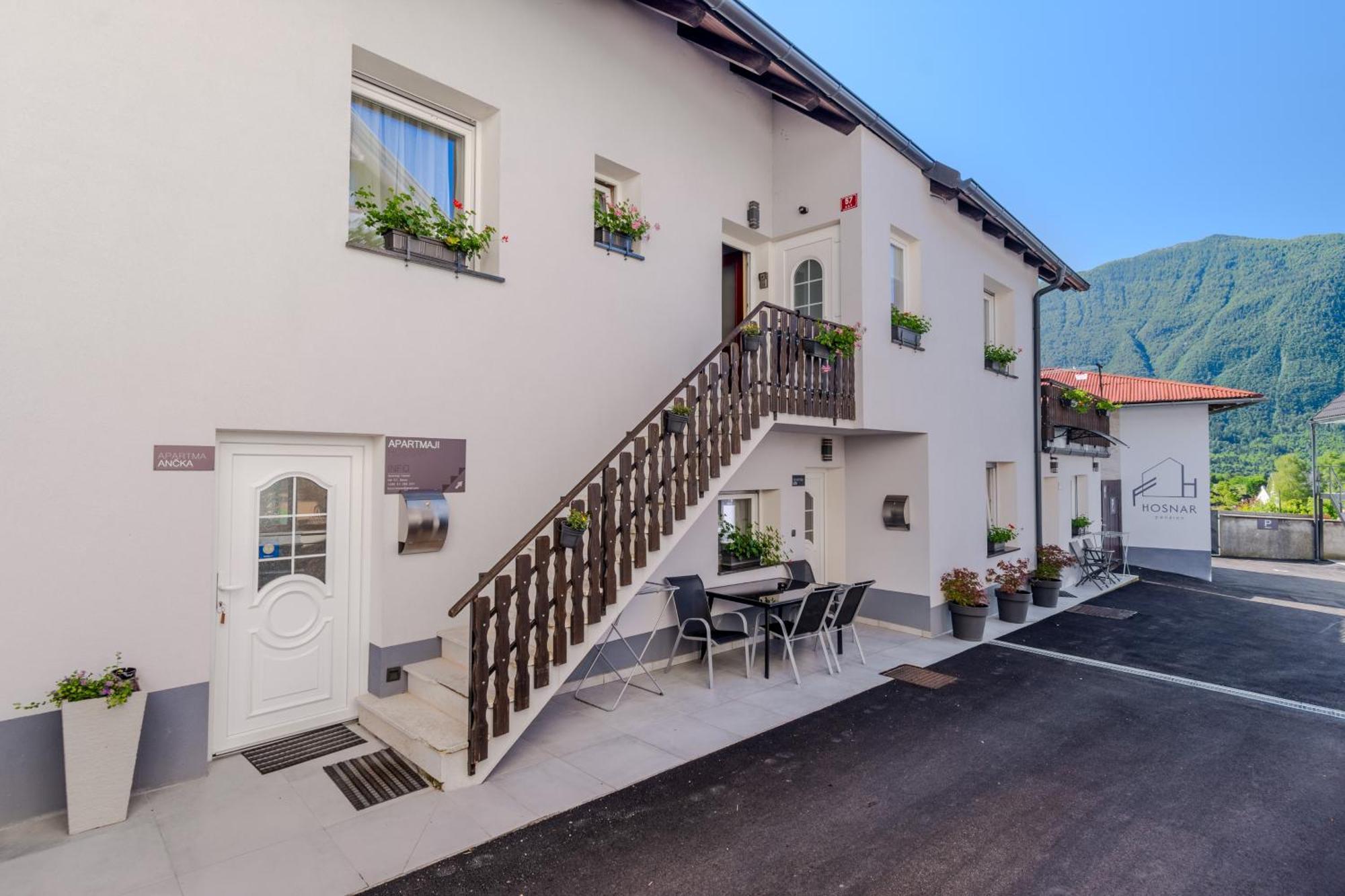 Apartmaji Hosnar Daire Bovec Dış mekan fotoğraf